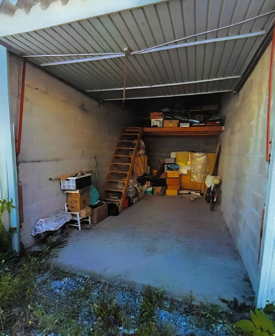 NIMES GREZAN : Garage fermé de 18 m² avec mezzanine - photo 2