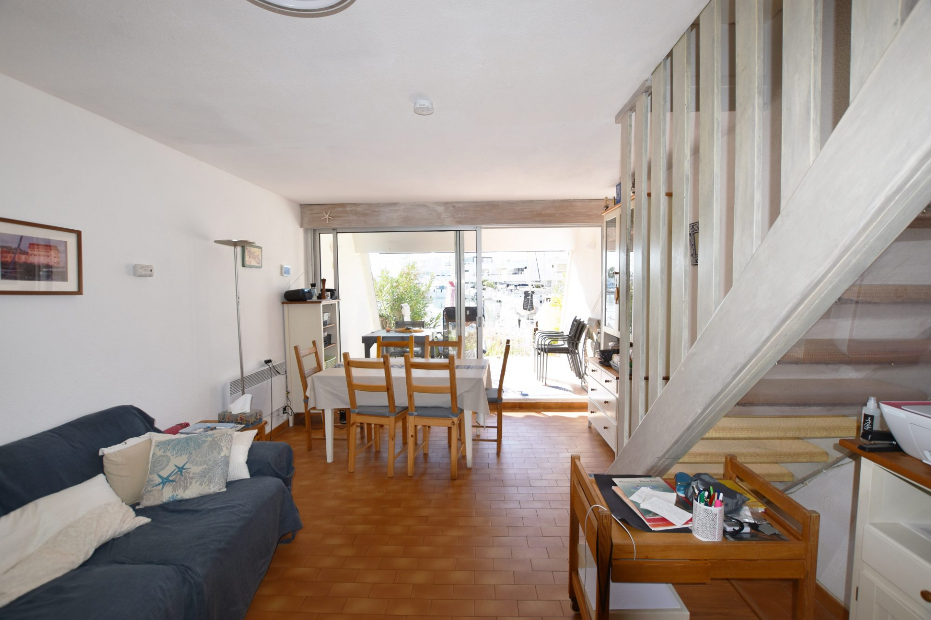 Le Grau-du-Roi Port Camargue : Marina Duplex T4/5 de 65 m², avec garage et appontement privatif. - photo 4